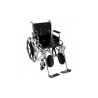 Silla de ruedas suprema cromada