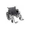 Silla de ruedas Bariátrica Sentra EC asiento de 24" con descansa-pies
