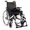 Silla de ruedas de aluminio de 40.5 cm, modelo basix 2
