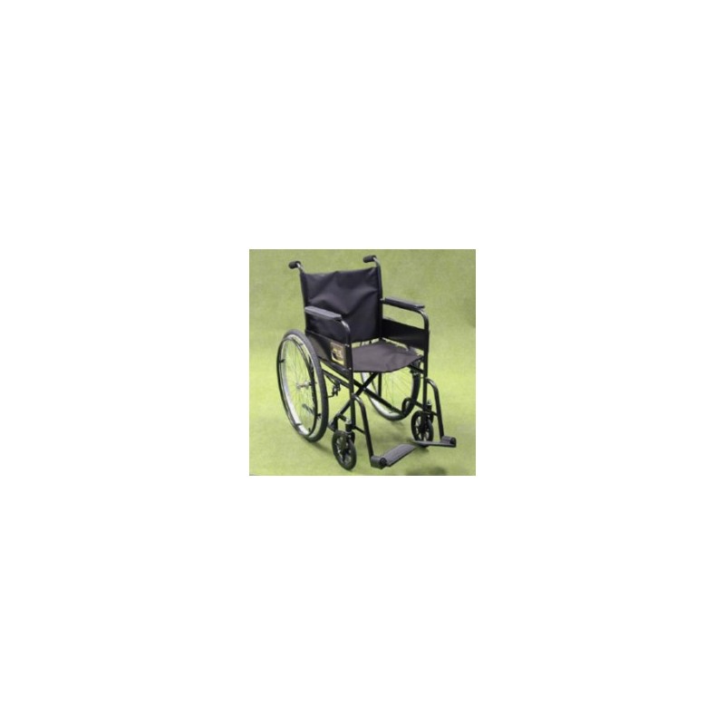 Sillas de ruedas para adulto esmaltada Mod. Easy roll austera