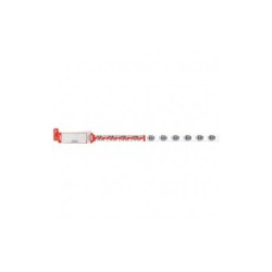Brazalete de identificación secureline para sangre rojo con 150