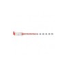 Brazalete de identificación secureline para sangre rojo con 150