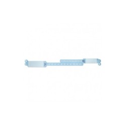 Brazalete de identificacion madre / hijo azul escribible (con 150)