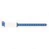 Brazalete de identificacion adulto / pediatrico azul escribible (con 500)
