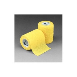 Venda coban amarillo auto-adherente 7.5cm x 4.5m (10 piezas)
