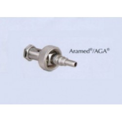 Conector enchufe rápido para "Aramed" NO2 para manguera 5/16" (8mm)