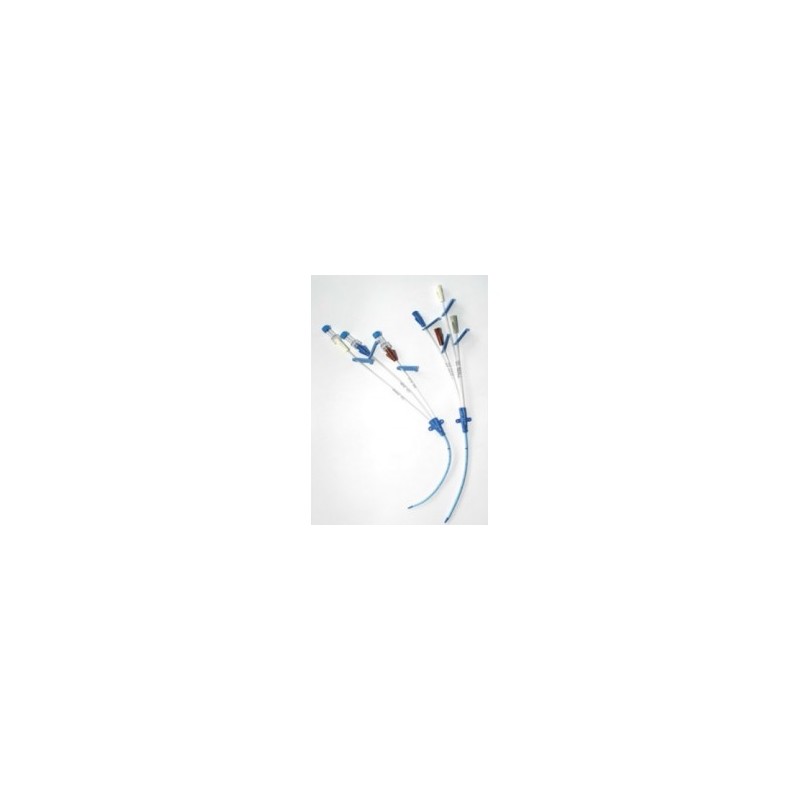 Cateter venoso central de 2 lumenes 7fr x 20cm