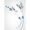 Cateter venoso central, de 3 lumenes, de 7fr x 20cm