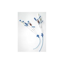 Cateter venoso central, de 3 lumenes, de 7fr x 20cm