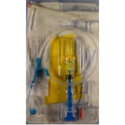 Introductor percutaneo de poliuretano de 5fr x 7.5cm