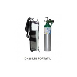 Equipo completo de oxigeno 425L - tipo D