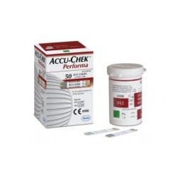 Tiras reactivas Accu-Check performa 50 piezas